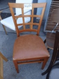 Wood Cushion Chairs