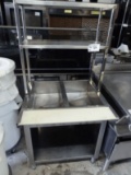 Stainless 2 Hole Steam Table