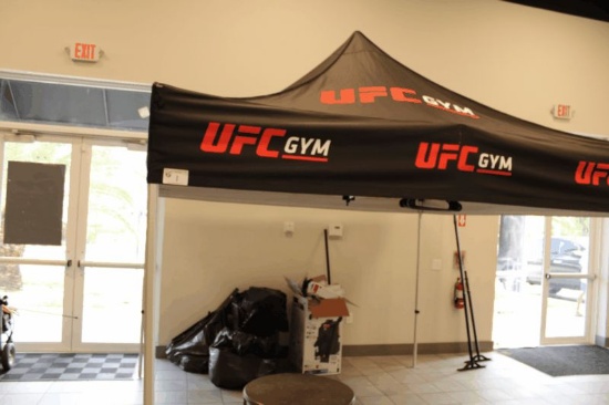 10x10 UFC Gym Pop Up Tent
