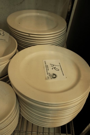 Homer Lailghin 10.5" White Plates
