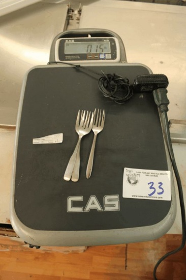 CAS 300lb Digital Scale