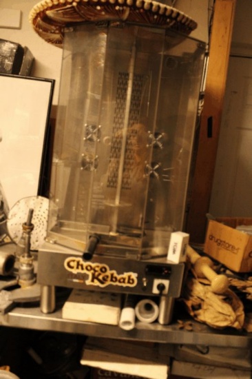 Chocalte Kebob with Crepe Maker