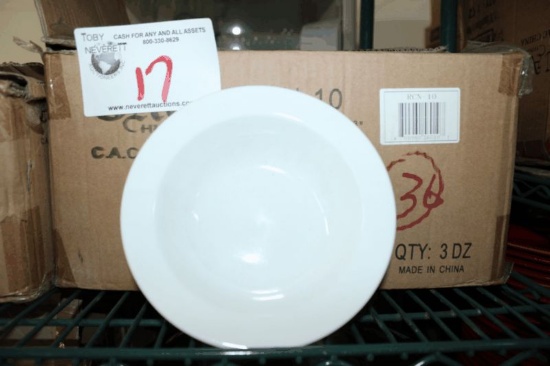 CAC China RCN-10 13oz 6 3/8 Soup Bowls
