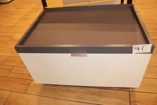 Rolling Display Table with Storage 24"x 34" x 2"