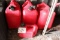 Assorted Gas Cans