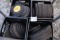 Crates w/ Metal Chop Saw Blades