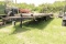 20' Utility Trailer w/ 5' Dove Tail & Ramp Tandom Single Axle