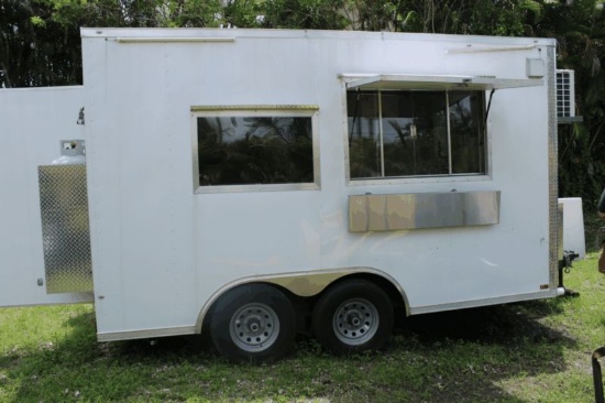 Titanium 14' Cargo Concession Trailer