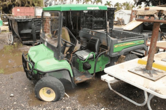 John Deere Gator with Dump Trailer