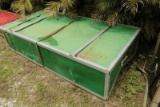 Livestock Encloser with Covers for 3 Sides