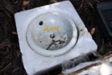 Round White Sink