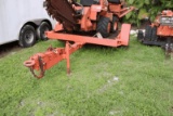 1987 Ditch Witch Signle Axle 10' Trailer Bumper Tow Model 1DS