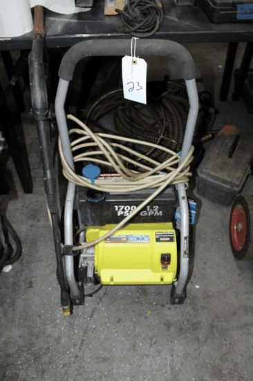 Ryobi 1700PSI 1.2 GPM Pressure Washer