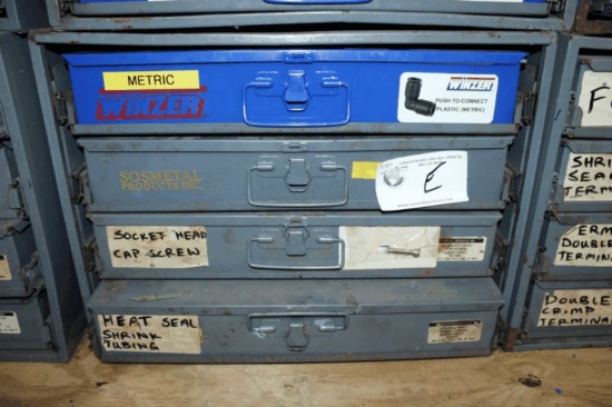 4 Compartment Parts Bins