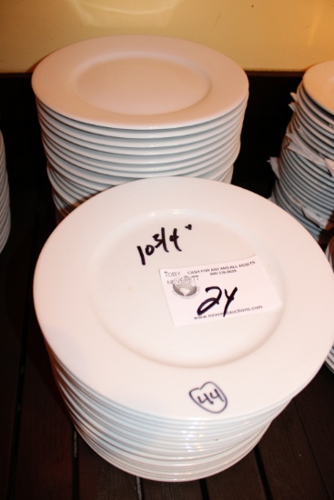 Cartisi Italia 10 3/4" White Plate