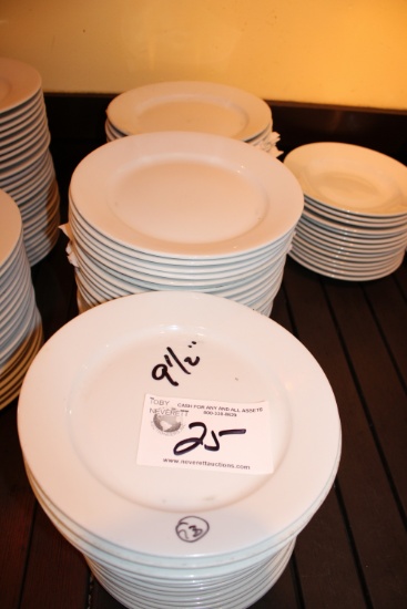 Cartisi Italia 9.5" White Plate