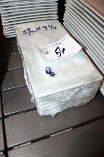 5.5"x9 3/4" Rectangle Plates