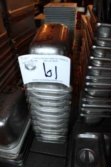 1/9 6" Stainless Inserts