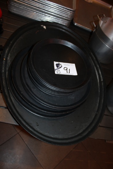Assorted Non-Skid Serving Trays