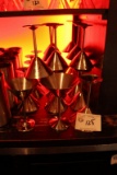 Stainless Martini Glasses
