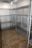 Assorted Metro Racks in Cooler