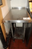 Stainless 18x30 Table