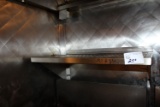 Stainless 21x36 Wall Shelf