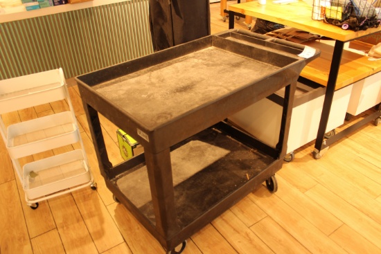 Black U-Line Heavy Duty Cart