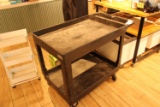 Black U-Line Heavy Duty Cart