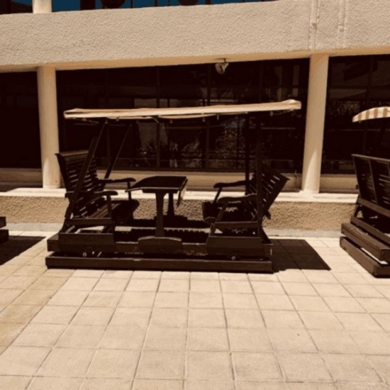 Outdoor Swing Table