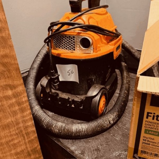 Small Wet Vac with Attachments