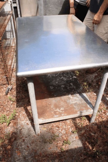 Stainless 30x48 Table