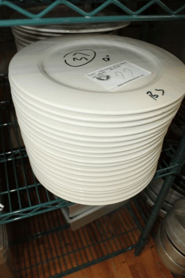 12" White Plates