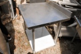 Stainless 30x36 Table w/ 4