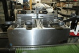 Anvil Counter Top 2 Basket Electric Fryer