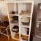 White 8 Compartment Cubicle