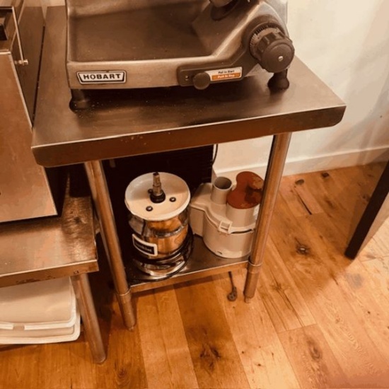 Stainless 24x30 Table