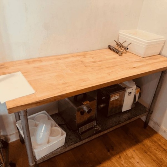 Maple 24x60 Table