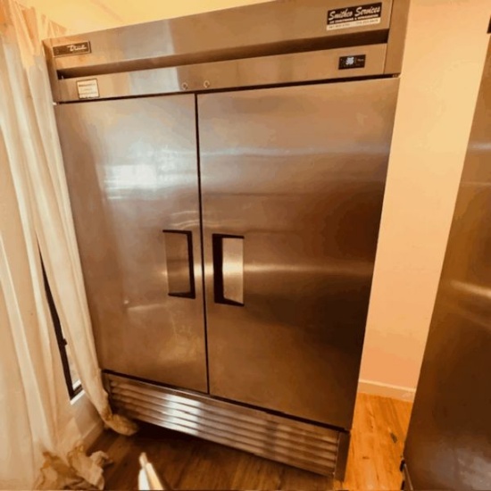 True T-49 Stainless 2 Door Cooler