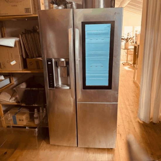 Residental 3 Door Stainless Refrigerator