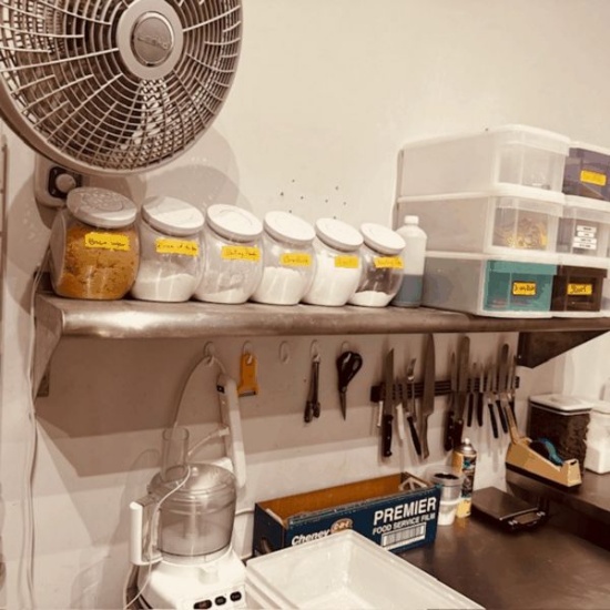 Stainless 12x60 Wall Shelf