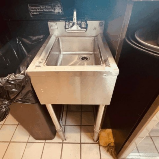 Stainless Floor Model Hand Sink