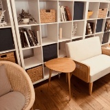 White 16 Compartment  Cubicle on Castors