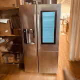 Residental 3 Door Stainless Refrigerator