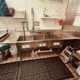 Stainless 3 Compartment Sink
