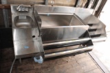 Krowne Hand Sink with Ice Bin & Liquor Step