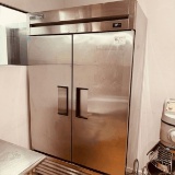 True T-49 Stainless 2 Door Cooler