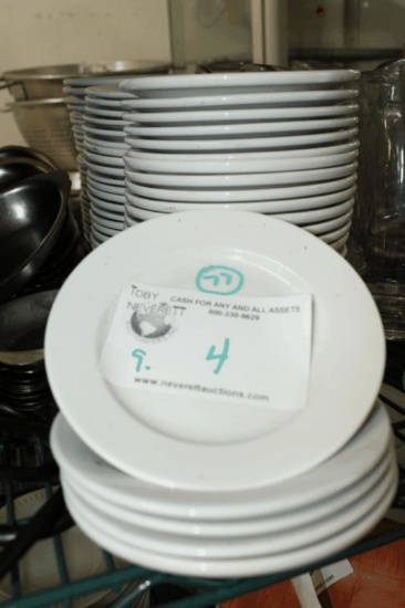 6 1/4" White B&B Plate