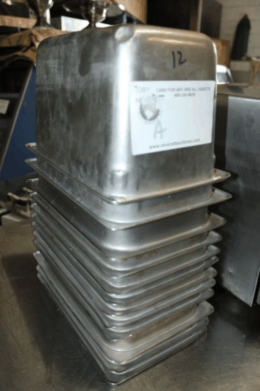 Stainless Steel 1/4 6" Deep Inserts