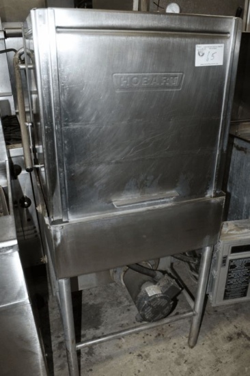 Hobart Pass Thru Dish Machine